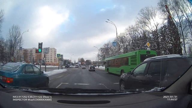 Образец видеозаписи Inspector MapS, записанный в светлое время суток смотреть онлайн