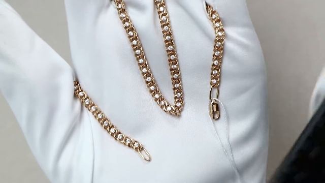 Золотая цепь Колибри с фианитом 14-05510-1 смотреть онлайн