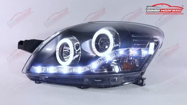 HEADLAMP TOYOTA VIOS 2007 2012 STARLINE LED BLACK SEQUENTIAL смотреть онлайн