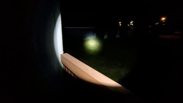 CONVOY M21E SFT40 TESTING ACTUAL LUMENS AND OUTDOOR BEAM SHOTS