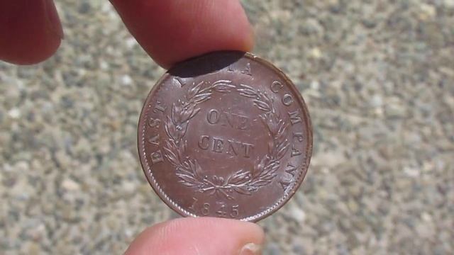 1 cent 1845 Straits Settlements смотреть онлайн