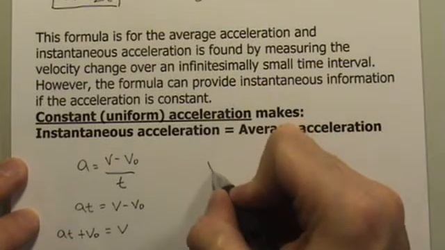 Acceleration Part A - Accelerated Motion смотреть онлайн