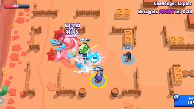 Nita Star Power Strategy in Boss Fight | Brawl Stars Gameplay смотреть онлайн