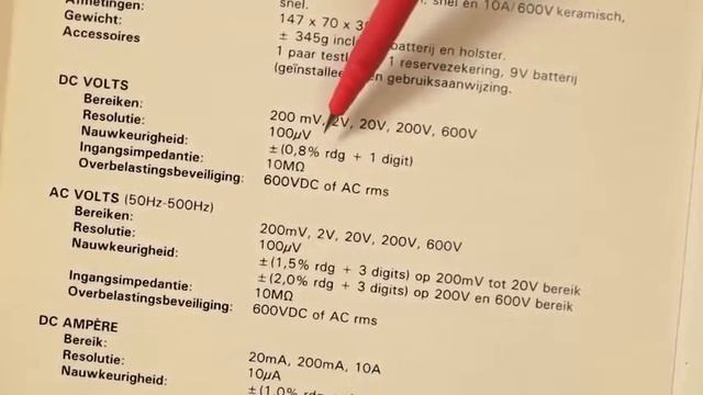 Demonstratie: Meten met een Multimeter: Nauwkeurigheid смотреть онлайн