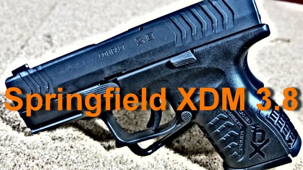 Springfield XDM 3 8 - настольный обзор
