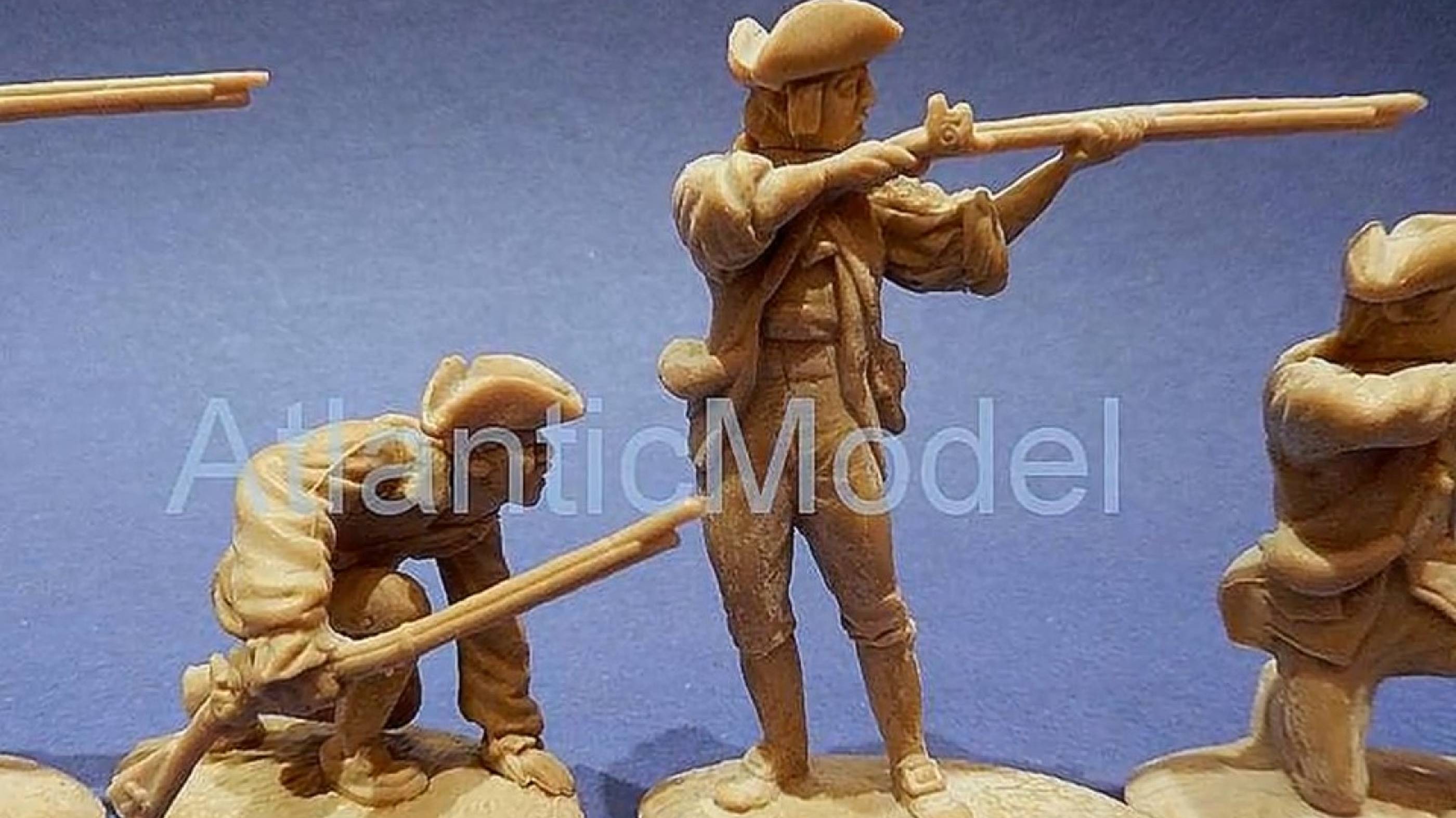 солдатики Barzso Американские ополченцы набор смотреть онлайн