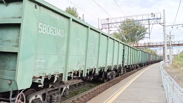 26.08.2023. (Ж.-д. 'рандеву' №17). 'ВЛ80С-2351' и 'ВЛ80С-1534' с грузами. смотреть онлайн