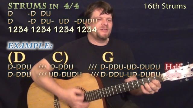 Strum Patterns - Most Everything You Need to Know to Play in 2/4, 3/4, 4/4 & 6/8 смотреть онлайн