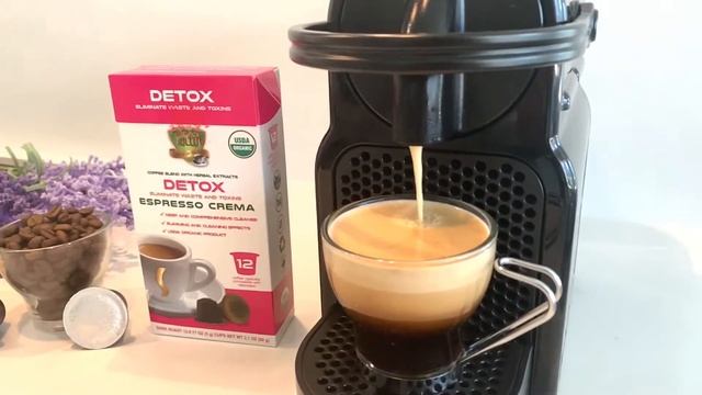 SOLLO Organic Espresso DETOX Coffee Capsules Compatible With Nespresso Machines 12 Per Pack смотреть онлайн