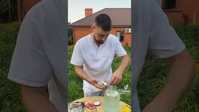 Домашний квас за 15 секунд[ от Илюши Хелп] Тик Ток. смотреть онлайн
