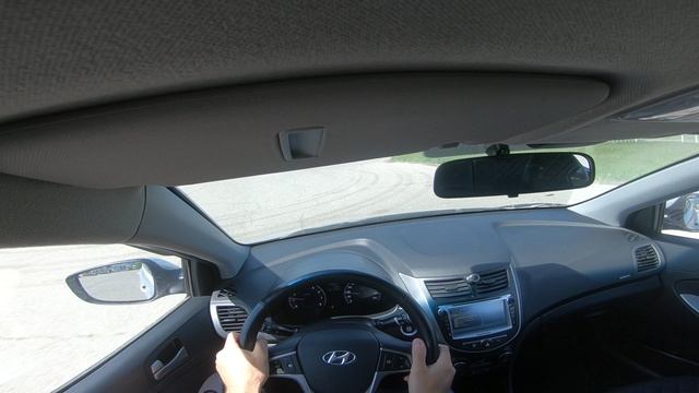 2016 Hyundai Solaris Super Series 1.6 AT POV Test Drive смотреть онлайн