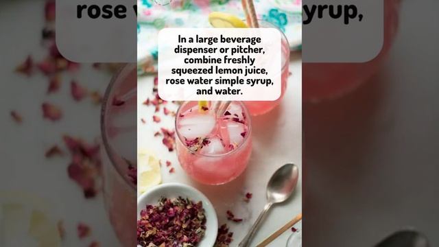 Rosewater Lemonade | #shorts | @lifeslittlesweets | Life's Little Sweets смотреть онлайн