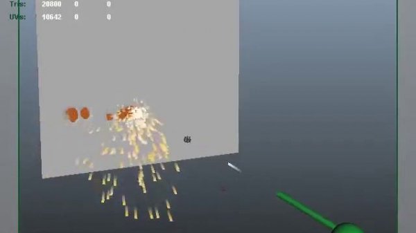 Maya soft body dynamics example 07