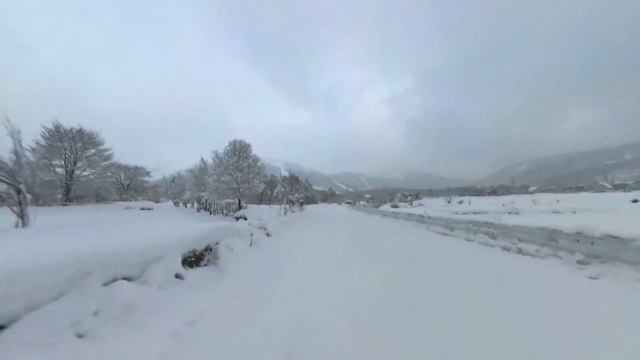 Shengmilo MX-02S 1000 Watt E-Bike On Snowy Frozen Ground @TheBlueCompass