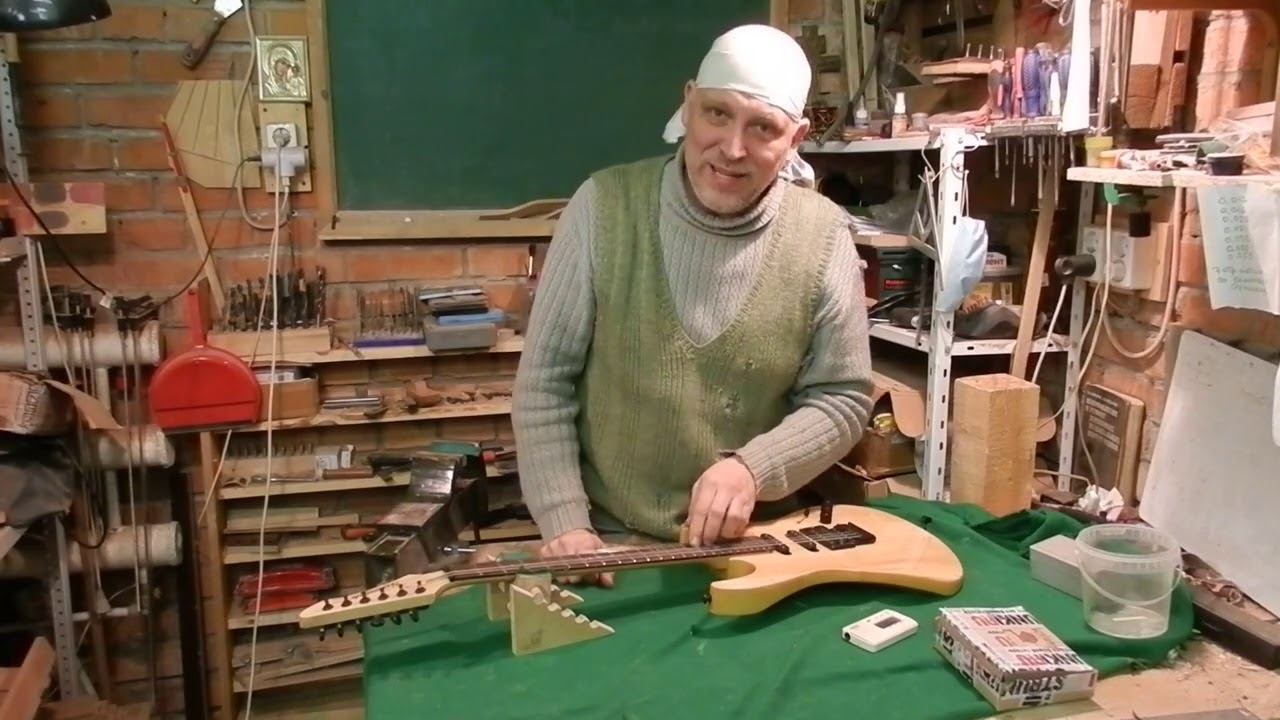 Отстройка электрогитары с тремоло, анкер, мензура, высота струн. смотреть онлайн
