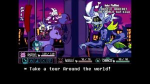 Deltarune: Chapter Rewritten - Battle Against The World [[But Blue]]
