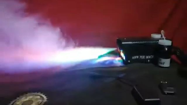 fog machine / smoke machine 600watts with led lights смотреть онлайн