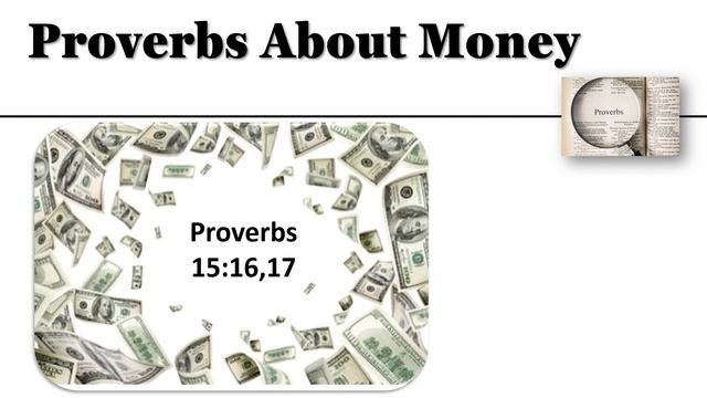 Proverbs May 24 Subject: Money {#17} смотреть онлайн