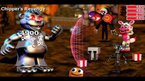 убили чипера - FNAF world прохождение #4 - как победить чипера