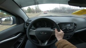 2016 LADA Vesta 1.6L POV Test Drive