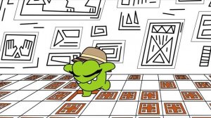 Мультик - Раскраска - Учим цвета - Нямы в гробнице