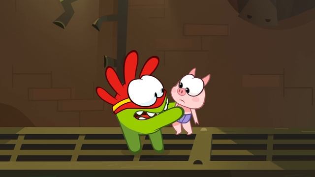 Приключения Ам Няма - Супер Нямы: Потерянный Мяч (Эпизод 122)