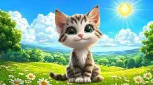 Детские песенки. Песенка про кошечку