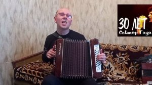 «30 лет».(Кавер-версия).Гармонь.(«Сектор газа).