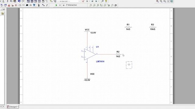 Op-amp Comparator circuit design in Multisim | NI Multisim tutorial | Op-amp design and analyze смотреть онлайн