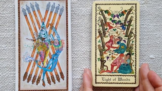SHAKESPEARE TAROT Romeo and Juliet vs THE MEDIEVAL SCAPINI TAROT ▪ SIDE BY SIDE COMPARISON смотреть онлайн