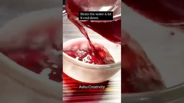 100 % Natural Burgundy Colour With Henna #shorts #viral #viralvideo смотреть онлайн