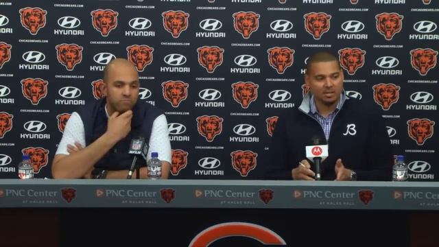 Ryan Poles and Ian Cunningham Pre-Draft Media Availability | Chicago Bears смотреть онлайн