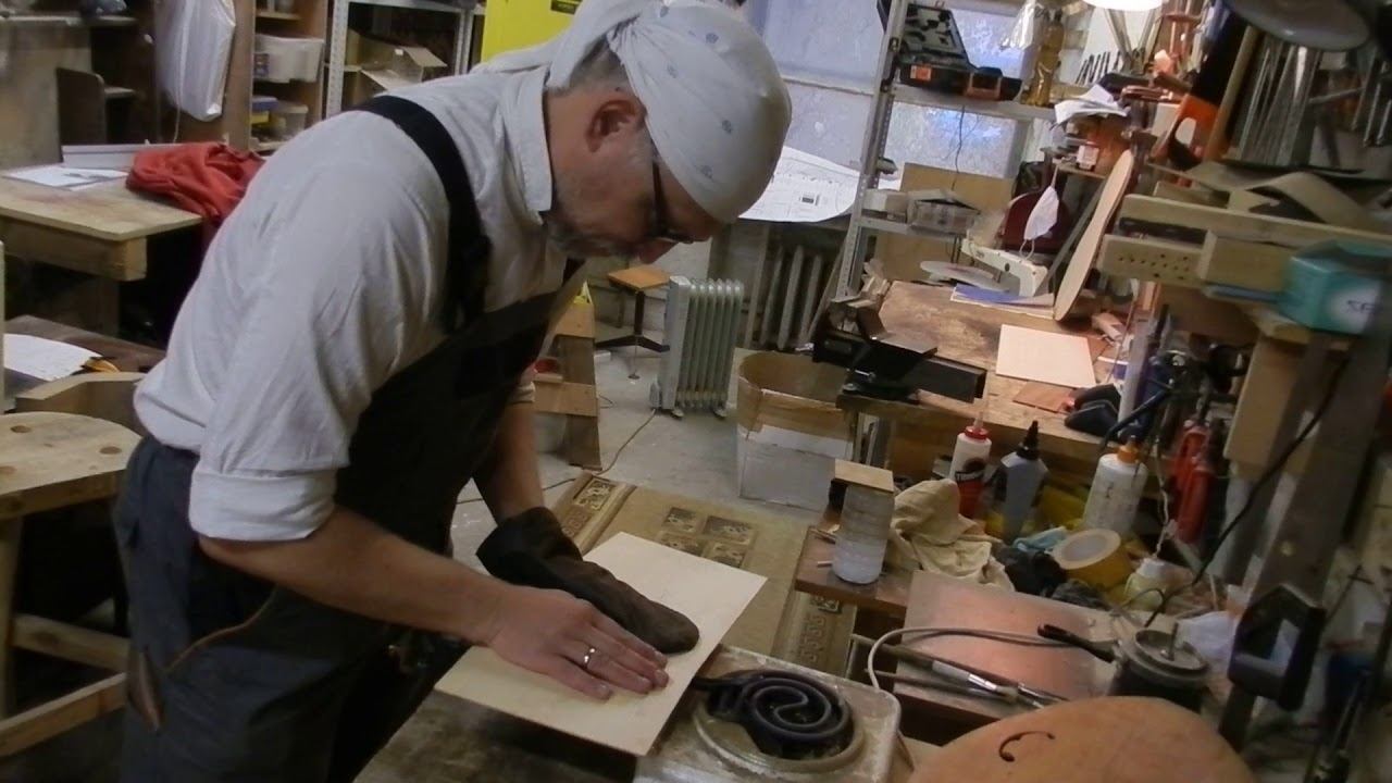 Гнутье деки manouche гитары Selmer Maccaferri смотреть онлайн