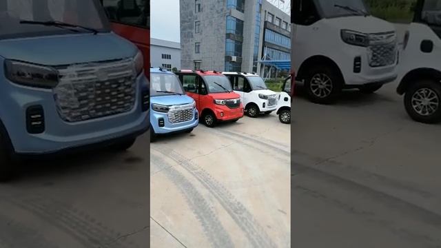 Electric four-wheeled mini car with lead acid battery смотреть онлайн