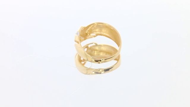 Золотое кольцо с фианитами арт. кл2998ск смотреть онлайн