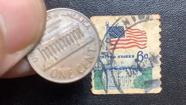 1968 s Lincoln 1 cent ,US stamp 1968-71 6c Flag and White House смотреть онлайн