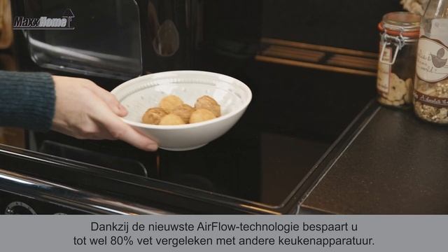 MaxxHome – Hetelucht friteuse – XXL 1600 Watt смотреть онлайн
