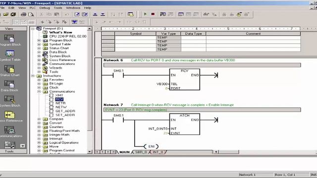 SIMATIC S7 - 200 freeport communication. смотреть онлайн