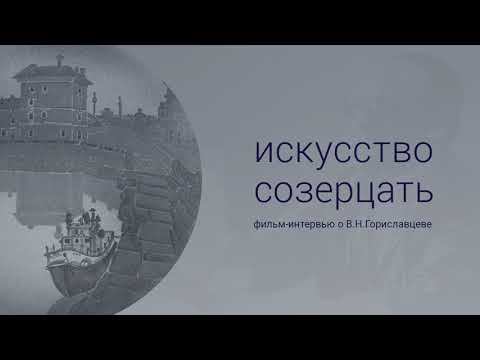 Академик Владимир Николаевич Гориславцев, искусство созерцать. смотреть онлайн