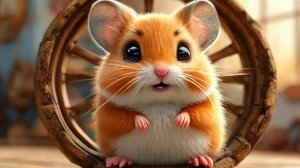 Песенка про хомяка. Развлекательное видео для детей