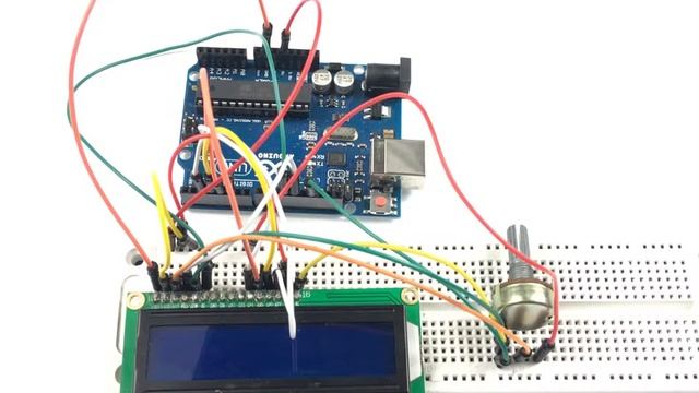 Jak podłączyć wyświetlacz LCD 1602 do Arduino HD44780 Video Instrukcja смотреть онлайн