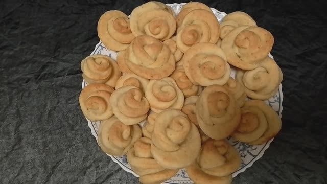 Печенье творожное. Розочки смотреть онлайн