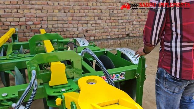 Advance Features Of Hydraulic Disc Harrow | Beam Hydraulic | Sadhu Implements смотреть онлайн