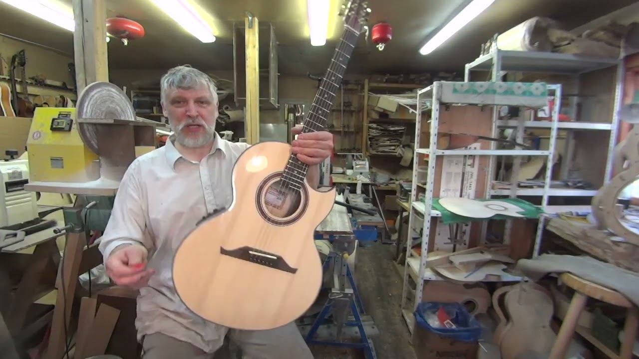 Новая эстрадная гитара АХ-6Э от мастера Антона Хорина, апрель 2022 года. Демонстрация-обзор и звук. смотреть онлайн