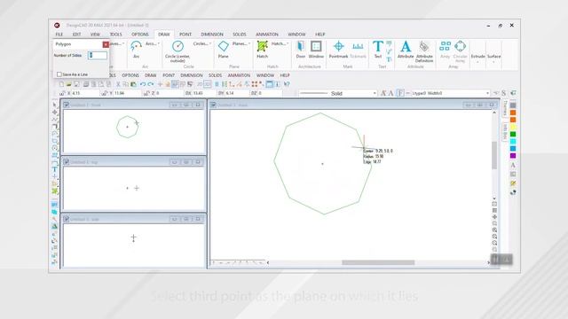 DesignCAD 2021 New Features: Circumscribed Polygon Clips смотреть онлайн