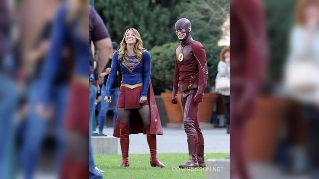 The Flash and Supergirl Crossover Sneak Peek смотреть онлайн