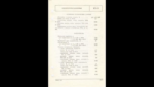 К73-15 - конденсаторы пленочные смотреть онлайн