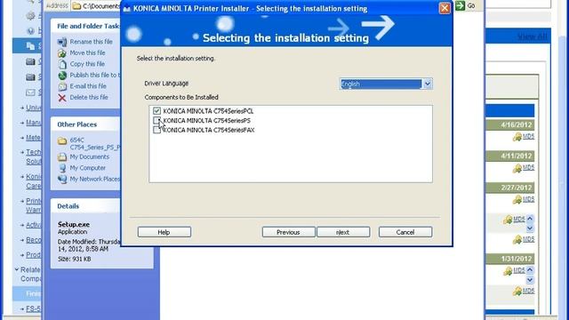 Konica Print Driver Set UP смотреть онлайн