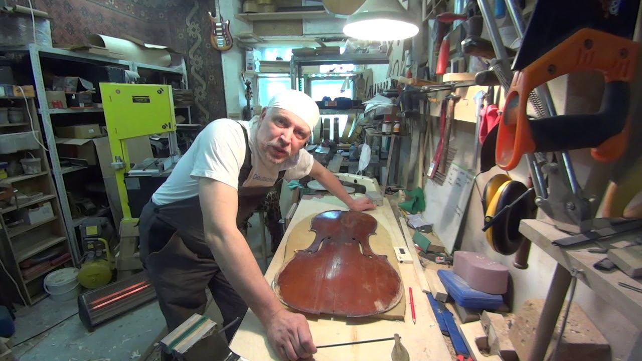 Настройка деки виолончели, скрипки, контрабаса смотреть онлайн