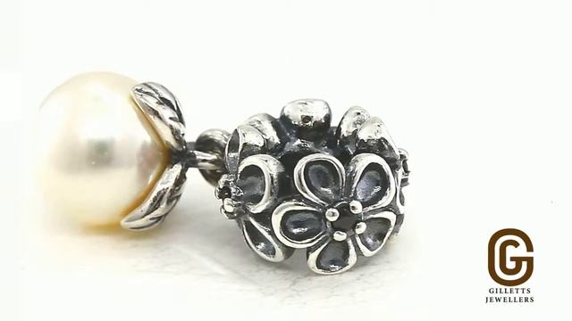 Pandora White Pearl Hanging Charm - Pandora Code 790858p смотреть онлайн